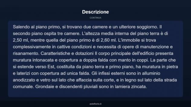 Immobile in asta di 214 m² con più di 5 locali in vendita a Gualdo Tadino - Foto 6