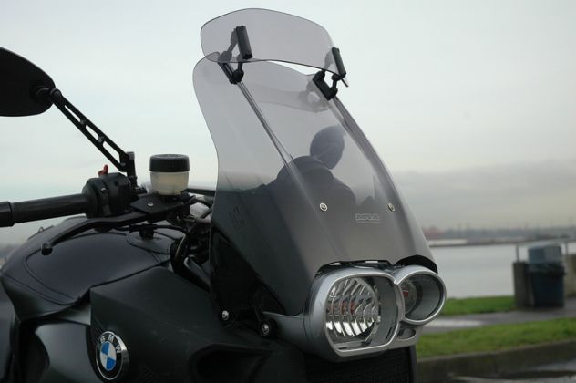 Bmw K 1200 R bauletto Kappamoto staffe cupolino slider parafango posteriore - Foto 3