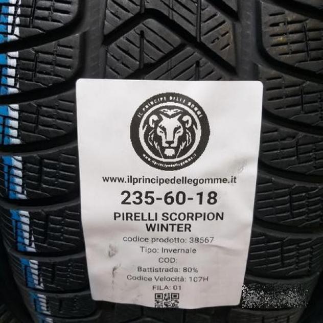4 gomme 235 60 18 pirelli a38567 - Foto 2