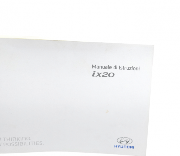 LIBRETTO USO E MANUTENZIONE HYUNDAI iX20 Serie G4FC (1019) - Foto 3
