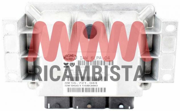 9657649480 IAW6LPA.04 Peugeot 307 2.0 centralina motore Magneti Marelli