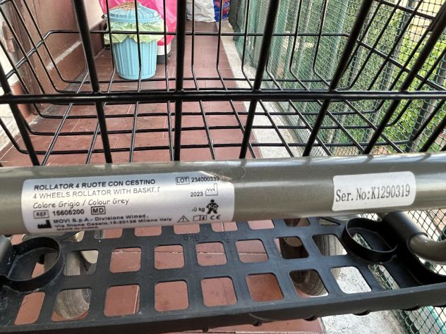 Deambulatore per anziani originale WIMED Girello Rollator - Foto 2
