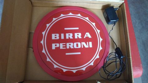 INSEGNA LUMINOSA BIRRA PERONI - Foto 2