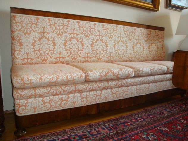 Coppia Sedute-Divani d'epoca per salone-atrio - Foto 5