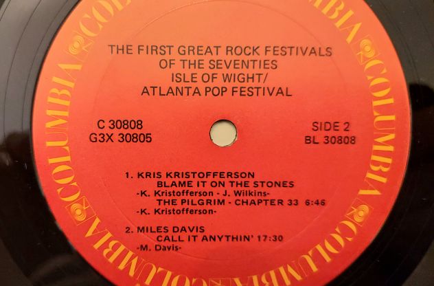 3 Vinile The First Great Rock Festivals Of The Seventies-Isle Of Wight/Atlanta - Foto 7