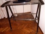 CARRELLO PORTA TELEVISORE 2 RIPIANI
