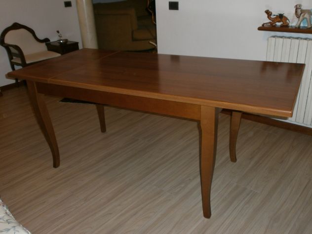 Tavolo noce mis. 140x80 allungabile - Foto 3
