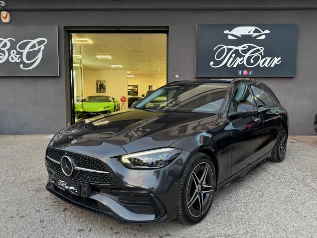 MERCEDES CLASSE C220 S.W. PREMIUM AMG 2.0 MHEV 200CV PELLE NAVI CAM ANNO 2022 - Foto 6