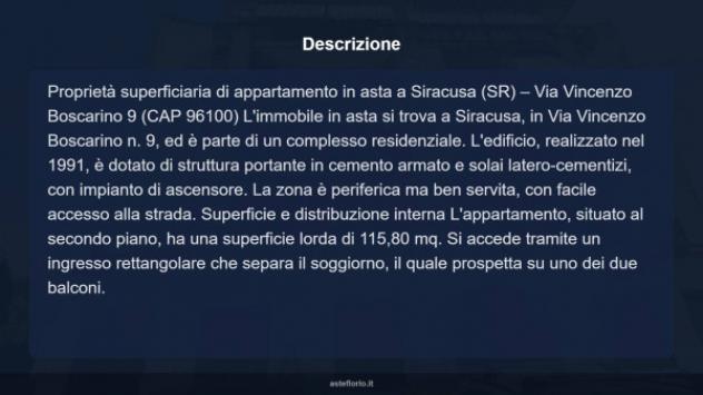 Immobile in asta di 115 m², box auto in vendita a Siracusa - Foto 17