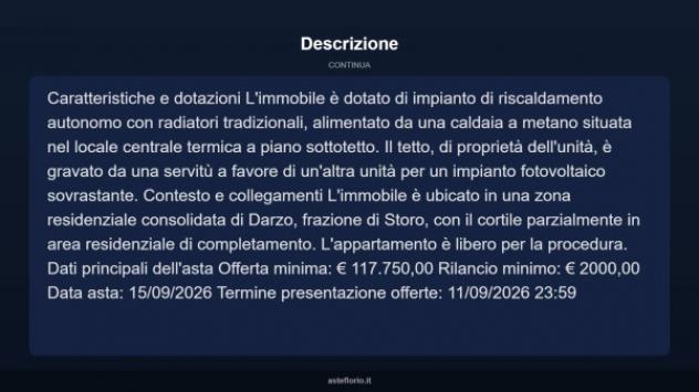 Immobile in asta di 80 m² in vendita a Storo - Foto 4