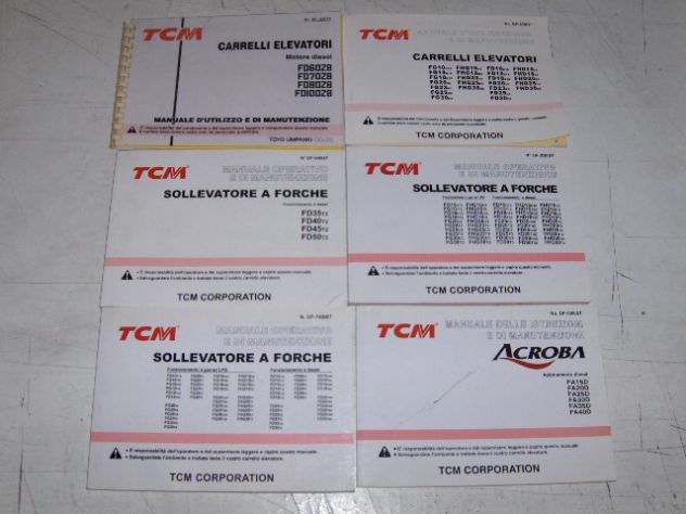 TCM Carrelli Elevatori - Stock di Ricambi Originali Disponibili
