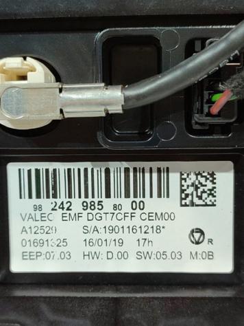 DISPLAY CITROEN C3 AirCross 9824298580 98261544XU 00 YH01 (17) - Foto 3