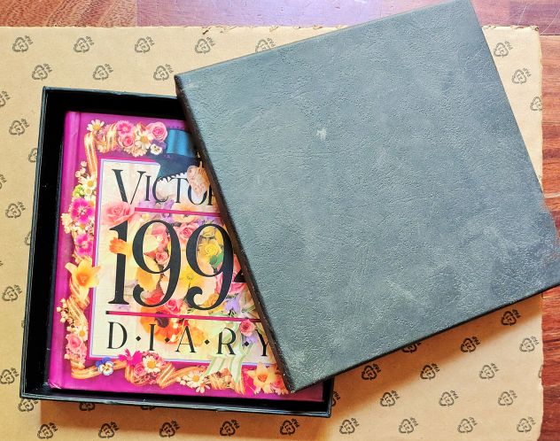 Diario CYNTHIA HART'S VICTORIANA DIARY 1994 oggetto Vintage - Foto 6