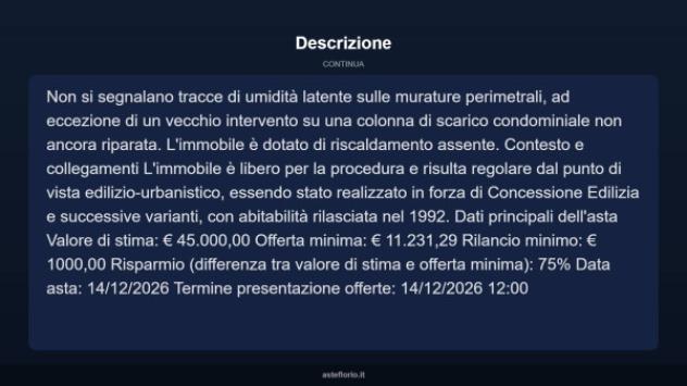 Immobile in asta di 63 m² in vendita a Folignano - Foto 8