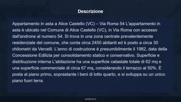Immobile in asta di 62 m² in vendita a Alice Castello - Foto 12