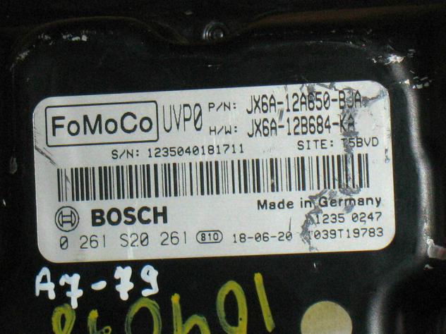 0261S20261 ECU FORD FOCUS UVP0 0261S20261 JX6A-12A650-BJA JX6A-12A650-KA - Foto 2