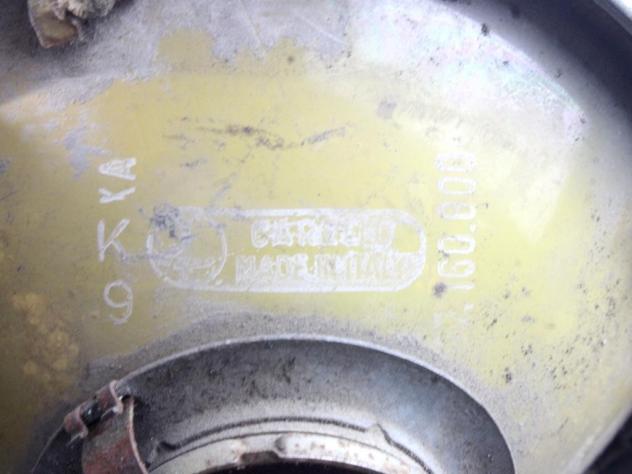 07.170.700 FARO FANALE ANTERIORE SINISTRO O DESTRO CARELLO FIAT 500 F L R 0.5 B 13KW (DAL 1965) RICAMBIO USATO - Foto 4