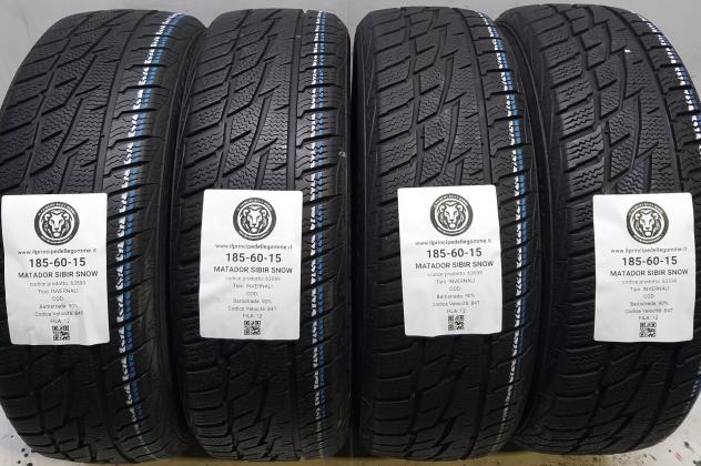 4 GOMME 185 60 15 MATADOR A63599