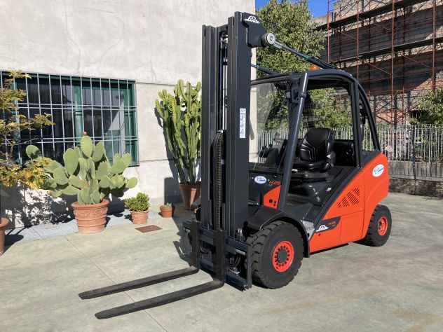 Carrello elevatore usato Linde H25D-02 Evo triplex