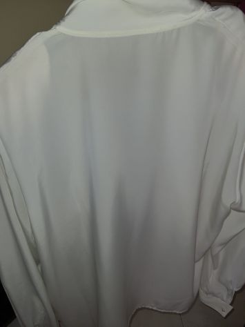 CAMICIA BIANCA di viscosa TG.52 - Foto 3