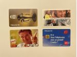 Lotto 4 carte schede telefoniche FRANCIA France Telecom