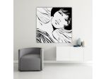 Quadro Valentina Crepax dipinto a mano pop art