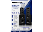 MONARK Auditorium - Impianto Audio Professionale Passivo 3 Vie (5200W RMS)