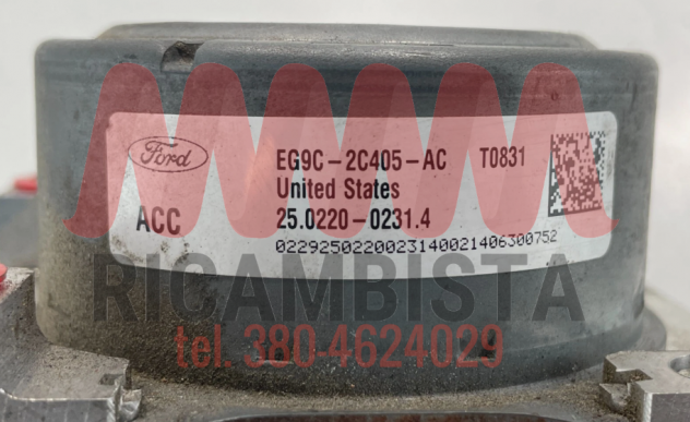 EG9C2C405AC Ford Fusion 2016 gruppo pompa ABS