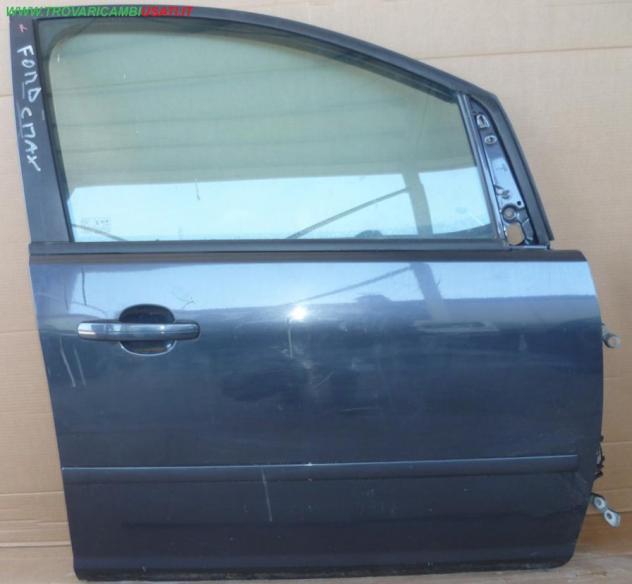 PORTA ANT.D. GRIGIO MEDIO MET. C/ALZ. E SERR. (P.cc. B.ll) Carrozzeria Lamierati esterni Porte Porta ant. dx. FORD - C-MAX - 01-05-2007 - 01-11-20
