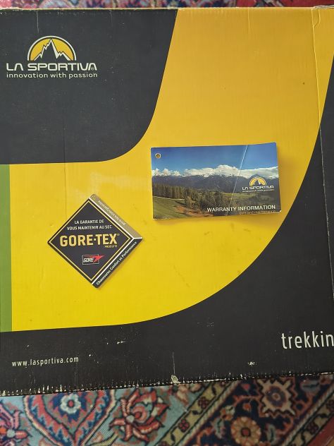 Scarponi da trekking LA SPORTIVA Sequoia GTX n. 43,5 - Foto 2