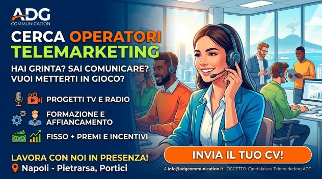 CONSULENTI TELEMARKETING PER PROGETTI DI COMUNICAZIONE