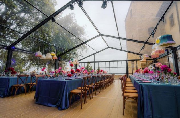 Noleggio Luxevent Tensostrutture Matrimoni Lago Maggiore Lux Black Marquee - Foto 2