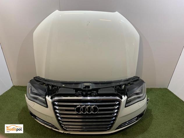 Audi A8 D4 Parapalla Anteriore Cintura Paraurti Fari Led 12757 - Foto 9