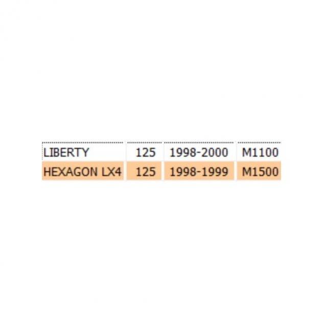 Cinghia trasmisisone Piaggio Liberty Hexagon LX4 - Foto 3