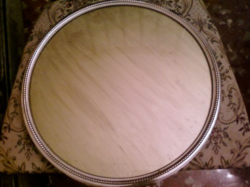 Vassoio vintage verdino