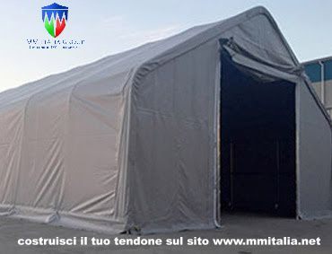 TENDONI PER AGRICOLTURA 8 X 16 X 3,96 Mt. € 3.284,00 i.e. MM Italia - Foto 9