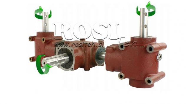 -SET DI RIDUTTORI 1:1,3 (27HP-20kW) PER LO SPARGITORE L:450 GHISA