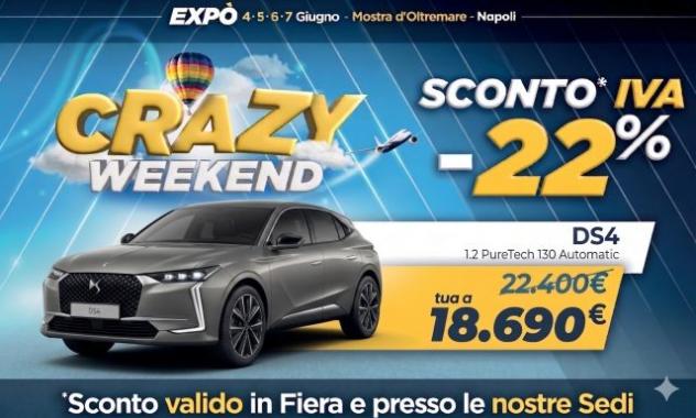 DS AUTOMOBILES DS 4 1.2 PureTech 130cv Aut. Performance Line rif. 23762027