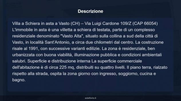 Immobile in asta di 225 m² con più di 5 locali e box auto in vendita a Vasto - Foto 11