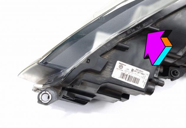 FARO ANTERIORE DESTRO VOLKSWAGEN Golf 6 Berlina 5K1941006J (0812) - Foto 14