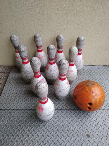 SET DI 5 o 10 BIRILLI & BOCCIA DA BOWLING VINTAGE - Foto 2
