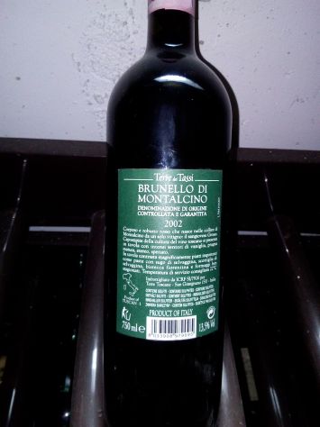 Vino Brunello di Montalcino anno 2002 - Foto 2
