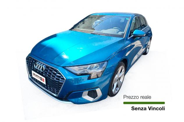 Audi A3 Sportback 35 TFSI S tronic Business Advanced / Gancio traino - Navigatore - Antifurto - Sedili sportivi - Cerchi in lega, design a 5 razze din