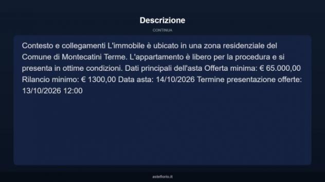 Immobile in asta di 44 m² in vendita a Montecatini-Terme - Foto 12