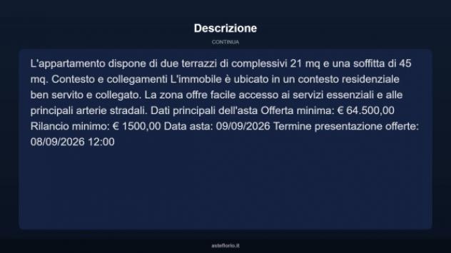 Immobile in asta di 157 m² con più di 5 locali in vendita a Pescia - Foto 12