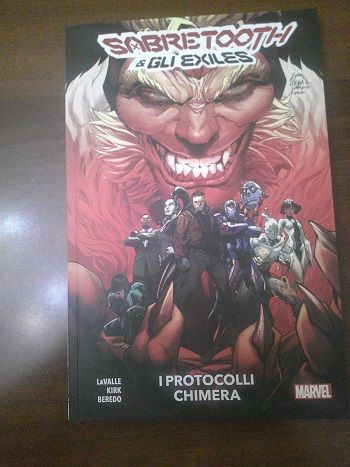 (2027)sabretooth & gli exiles:i protocolli chimera(marvel, panini comics, 2023)