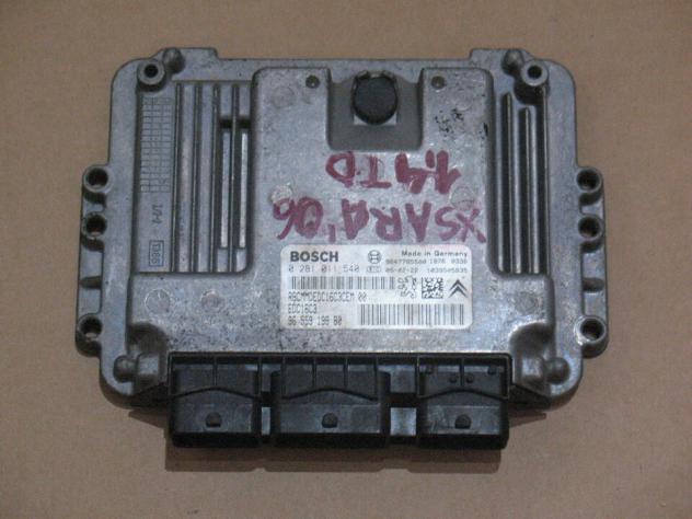 0281011540 ECU Peugeot Citroen Xsara 1.4 HDI ECU 0281011540 9653202780