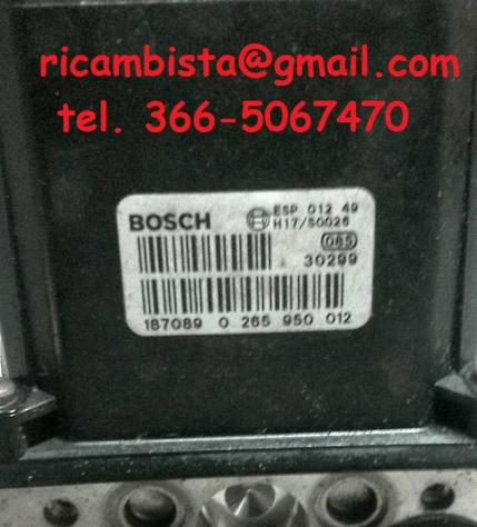 0265950012 Audi A6 gruppo ABS centralina Bosch