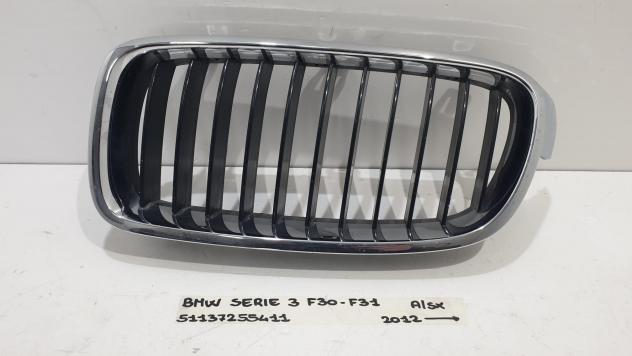 GRIGLIA PARAURTI ANTERIORE SINISTRA BMW Serie 3 F30 Berlina 51137255411 Diesel (11) - Foto 2
