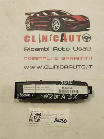 PULSANTIERA ANTERIORE SINISTRA MERCEDES Classe S W220 4° Serie A2208213179 628960 (9905) - Foto 5